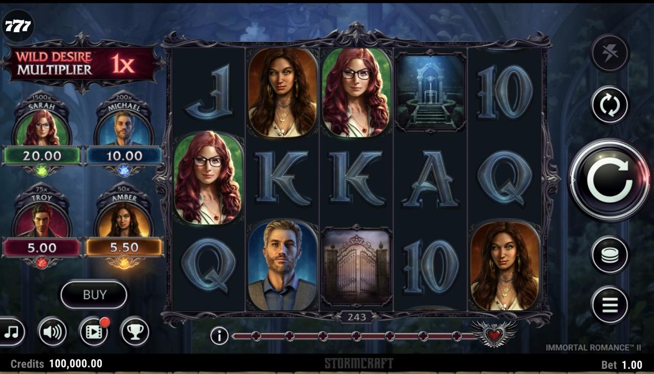 immortal romance 2 slot